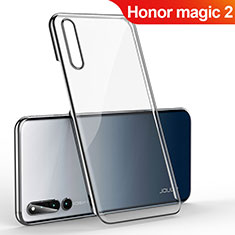 Transparent Crystal Hard Rigid Case Back Cover H01 for Huawei Honor Magic 2 Black