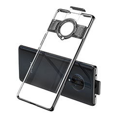 Transparent Crystal Hard Rigid Case Back Cover H01 for Vivo Nex 3 5G Black