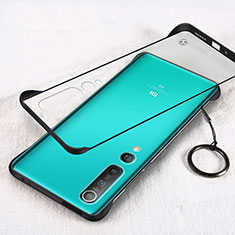 Transparent Crystal Hard Rigid Case Back Cover H01 for Xiaomi Mi 10 Black
