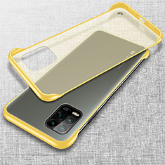 Transparent Crystal Hard Rigid Case Back Cover H02 for Xiaomi Mi 10 Lite Yellow