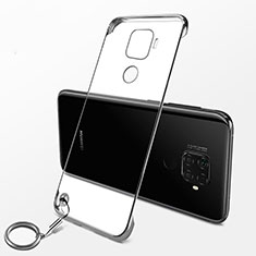 Transparent Crystal Hard Rigid Case Back Cover H04 for Huawei Nova 5i Pro Silver