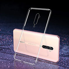 Transparent Crystal Hard Rigid Case Back Cover H04 for Oppo Reno2 Clear