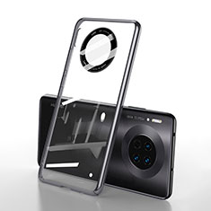 Transparent Crystal Hard Rigid Case Back Cover S01 for Huawei Mate 30 Pro 5G Black