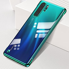 Transparent Crystal Hard Rigid Case Back Cover S01 for Huawei P30 Pro New Edition Green