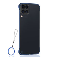 Transparent Crystal Hard Rigid Case Back Cover S02 for Huawei Nova 6 SE Blue