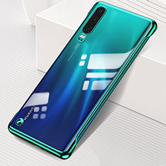 Transparent Crystal Hard Rigid Case Back Cover S02 for Huawei P30 Green
