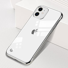 Transparent Crystal Hard Rigid Case Back Cover S05 for Apple iPhone 11 White
