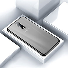Transparent Crystal Hard Rigid Case Back Cover S05 for Oppo R17 Pro Black