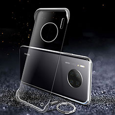 Transparent Crystal Hard Rigid Case Cover A01 for Huawei Mate 30 Pro Black