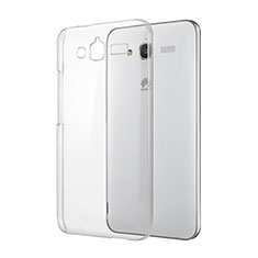 Transparent Crystal Hard Rigid Case Cover for Huawei Ascend GX1 Clear