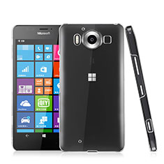 Transparent Crystal Hard Rigid Case Cover for Microsoft Lumia 950 Clear