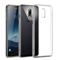 Transparent Crystal Hard Rigid Case Cover for Samsung Galaxy C7 (2017) Clear