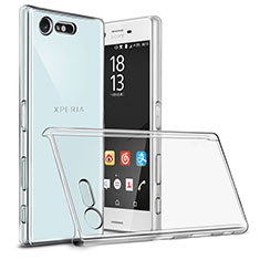 Transparent Crystal Hard Rigid Case Cover for Sony Xperia X Compact Clear
