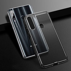Transparent Crystal Hard Rigid Case Cover K01 for Huawei P Smart+ Plus (2019) Black
