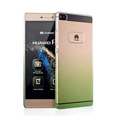 Transparent Gradient Hard Rigid Case for Huawei P8 Green