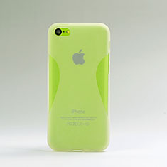 Transparent Silicone Matte Finish X-Line Soft Case for Apple iPhone 5C White