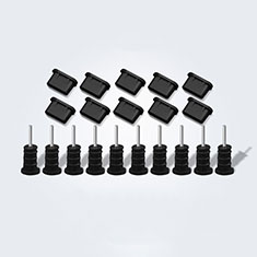 Type-C Anti Dust Cap USB-C Plug Cover Protector Plugy Universal 10PCS for Oppo Find N3 5G Black