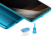 Type-C Anti Dust Cap USB-C Plug Cover Protector Plugy Universal H03 for Xiaomi Mi 11 Lite 5G Blue