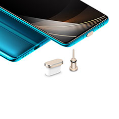 Type-C Anti Dust Cap USB-C Plug Cover Protector Plugy Universal H03 for Samsung Galaxy Z Fold2 5G Gold