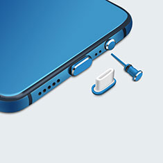 Type-C Anti Dust Cap USB-C Plug Cover Protector Plugy Universal H05 for Apple iPhone 15 Plus Blue