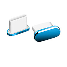Type-C Anti Dust Cap USB-C Plug Cover Protector Plugy Universal H06 for Google Pixel 2 Blue