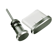 Type-C Anti Dust Cap USB-C Plug Cover Protector Plugy Universal H09 for Xiaomi Mi 12 Ultra 5G Black
