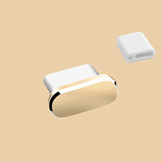 Type-C Anti Dust Cap USB-C Plug Cover Protector Plugy Universal H10 for Apple iPhone 15 Gold