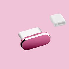 Type-C Anti Dust Cap USB-C Plug Cover Protector Plugy Universal H10 for Xiaomi Mi 10 Lite Hot Pink
