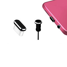 Type-C Anti Dust Cap USB-C Plug Cover Protector Plugy Universal H12 for Huawei Honor 9C Black