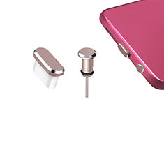 Type-C Anti Dust Cap USB-C Plug Cover Protector Plugy Universal H12 for Vivo X60T 5G Rose Gold