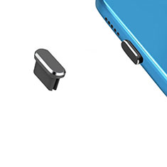 Type-C Anti Dust Cap USB-C Plug Cover Protector Plugy Universal H13 for Xiaomi Redmi Note 9 Dark Gray