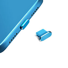 Type-C Anti Dust Cap USB-C Plug Cover Protector Plugy Universal H14 for Apple iPhone 15 Plus Blue