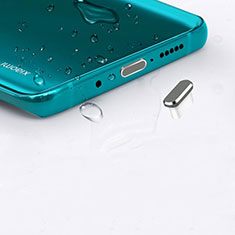 Type-C Anti Dust Cap USB-C Plug Cover Protector Plugy Universal H16 for Xiaomi Mi Note 10 Lite Dark Gray