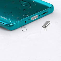 Type-C Anti Dust Cap USB-C Plug Cover Protector Plugy Universal H16 for Xiaomi Redmi K30i 5G Silver