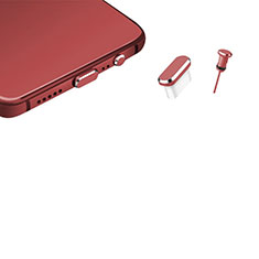 Type-C Anti Dust Cap USB-C Plug Cover Protector Plugy Universal H17 for Xiaomi Poco X3 GT 5G Red