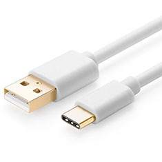 Type-C Charger USB Data Cable Charging Cord Android Universal T01 for Alcatel 1X 2019 White