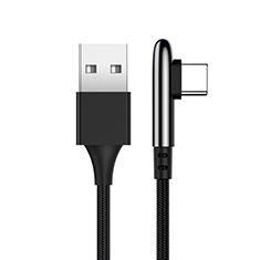 Type-C Charger USB Data Cable Charging Cord Android Universal T20 for Oppo Reno7 4G Black