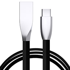 Type-C Charger USB Data Cable Charging Cord Android Universal T23 for Samsung Galaxy S23 5G Black