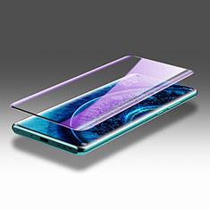 Ultra Clear Anti Blue Light Full Screen Protector Tempered Glass F02 for Oppo Find X2 Pro Black