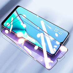 Ultra Clear Anti Blue Light Full Screen Protector Tempered Glass for Oppo A77s Black