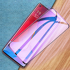 Ultra Clear Anti Blue Light Full Screen Protector Tempered Glass for Oppo Find X2 Neo Black