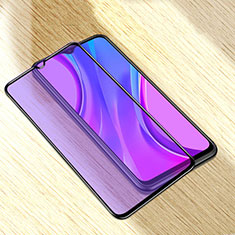 Ultra Clear Anti Blue Light Full Screen Protector Tempered Glass for Xiaomi Redmi 9AT Black