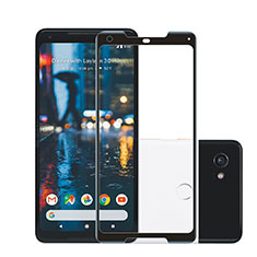 Ultra Clear Full Screen Protector Tempered Glass F02 for Google Pixel 2 XL Black