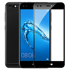 Ultra Clear Full Screen Protector Tempered Glass F02 for Huawei Enjoy 7 Plus Black