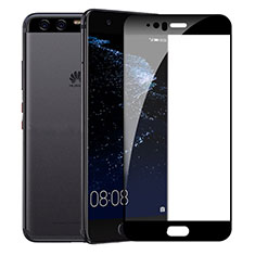Ultra Clear Full Screen Protector Tempered Glass F02 for Huawei P10 Black