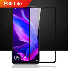 Ultra Clear Full Screen Protector Tempered Glass F02 for Huawei P30 Lite Black
