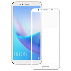 Ultra Clear Full Screen Protector Tempered Glass F02 for Huawei Y6 (2018) White