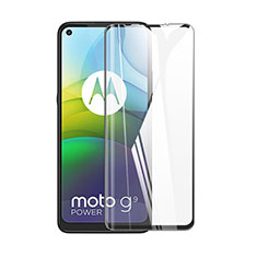 Ultra Clear Full Screen Protector Tempered Glass F02 for Motorola Moto G9 Power Black