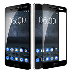 Ultra Clear Full Screen Protector Tempered Glass F02 for Nokia 6 Black
