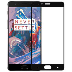 Ultra Clear Full Screen Protector Tempered Glass F02 for OnePlus 3 Black